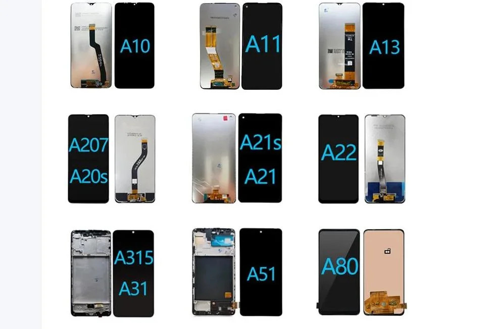 LCD-Display für Mobiltelefon-Zubehör für Sam A10 A20 A30 A40 A50 A60 A70 A80 A90 A10S A20s A50s J5 J7 Prime J610 J327 J260 J330 J727 J120 Touchscreen