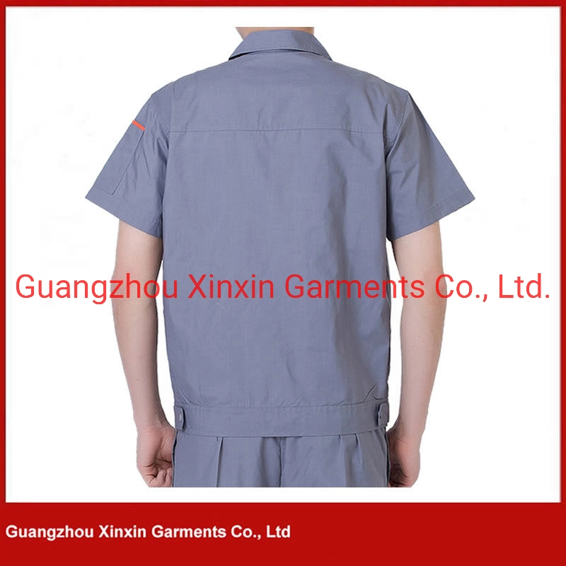 Custom Made Short Sleeve Working Clothes for Summer (W223)