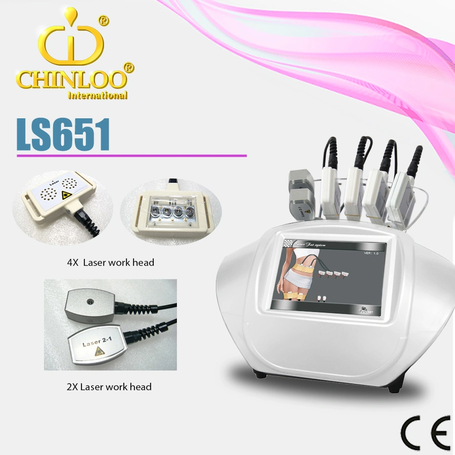 Portable 650nm Wavelength Laser Therapy Weight Loss Beauty Equipment