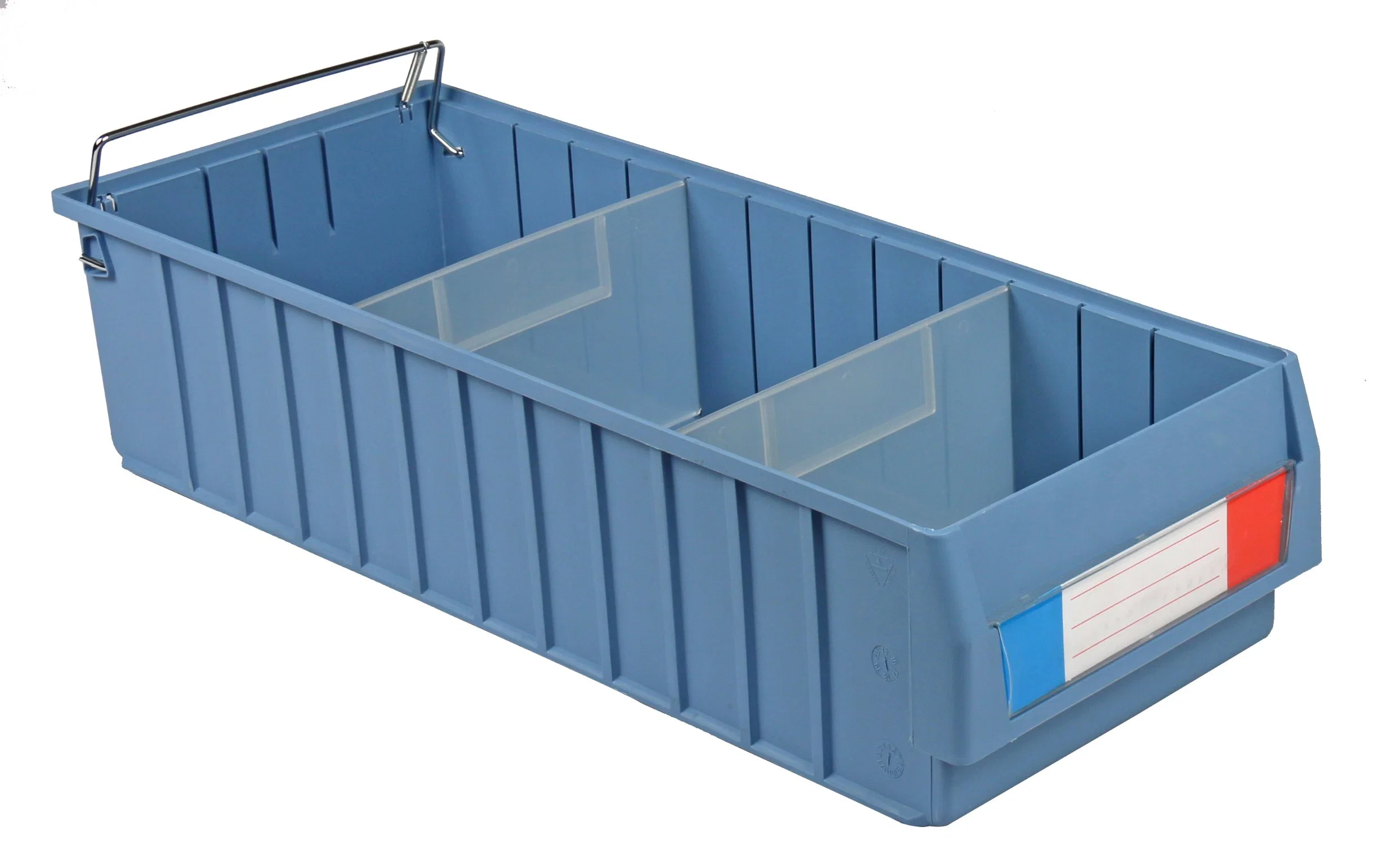 Workshop Plastic Drawer Storage Box with Clear Divider