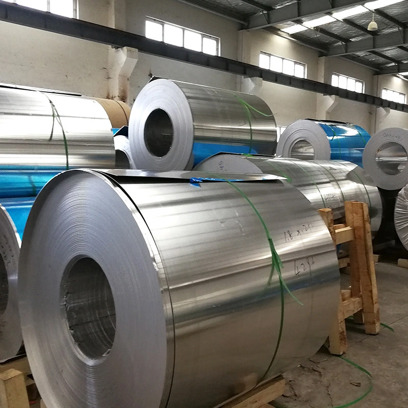 1050 1060 3003 H14 5052 Color Coated Aluminum Coil Roll Building Material