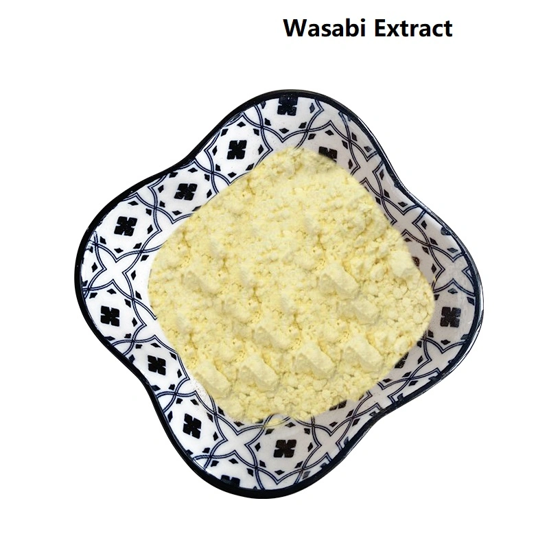 Wasabi Leaf Extract Raw Material Powder for Health Food Wasabi Extract Powder