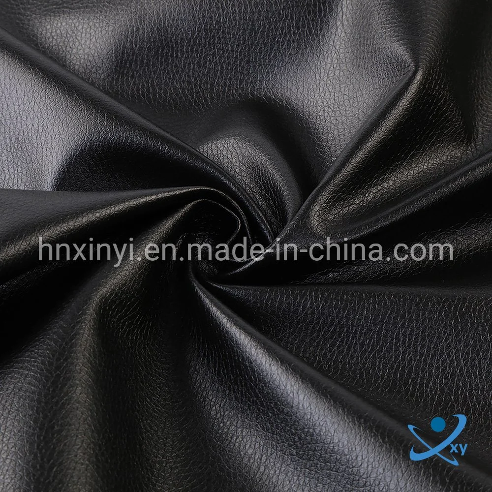 High-Gloss Marble PU Artificial Leather Custom Vegan Marble Imitation Leather for Factory