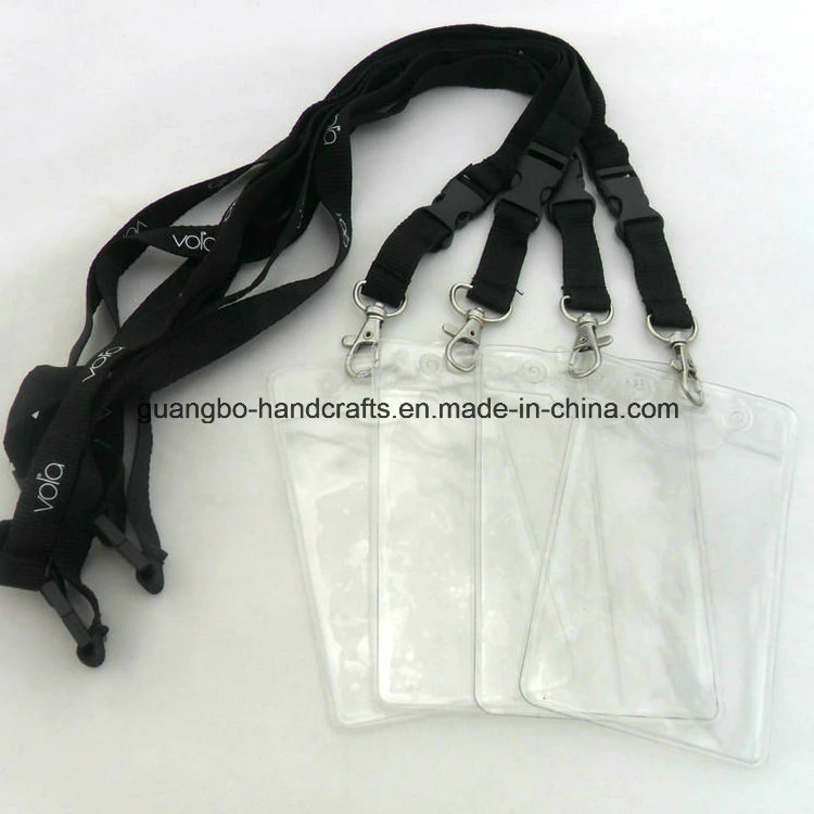 ID Card Holder Elastic Cord Lanyard Printing