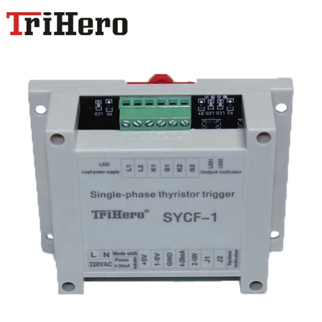 Cambio de fase monofásico Módulo Trigger Tiristor Adaptor Driver Board para la MTC300un tiristor el módulo de alimentación