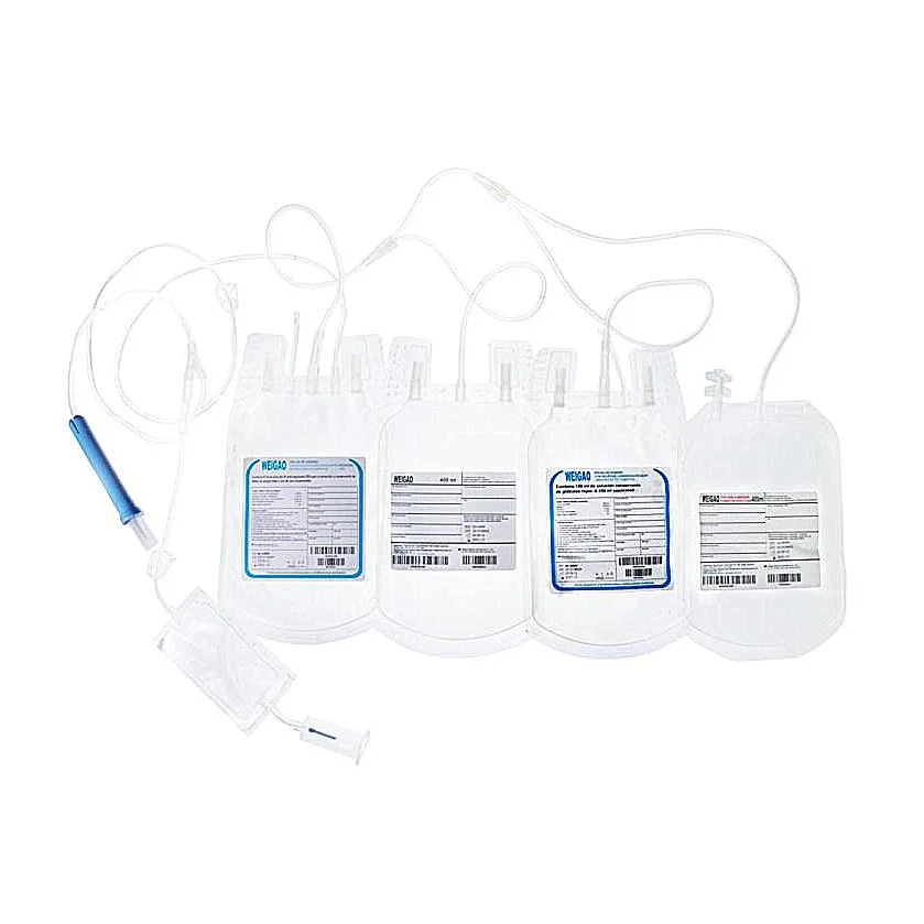 Medical PVC Blood Bag 150ml 250ml 350ml 450ml 500ml