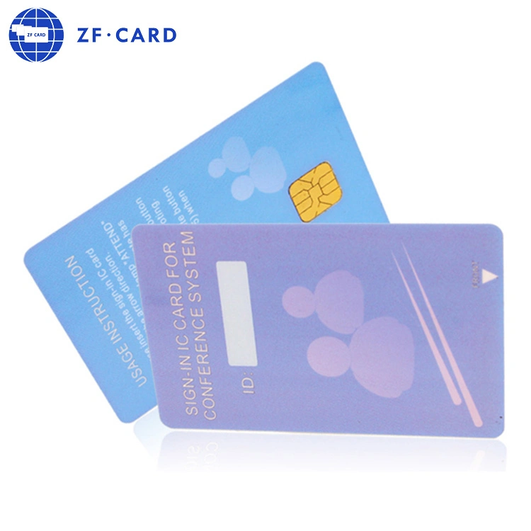 ISO7816 Contact PVC Blank Smart Card FM4428 Chip