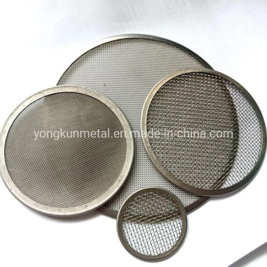 Metal Filter Sheets Stainless Steel Disc Wire Mesh Filter