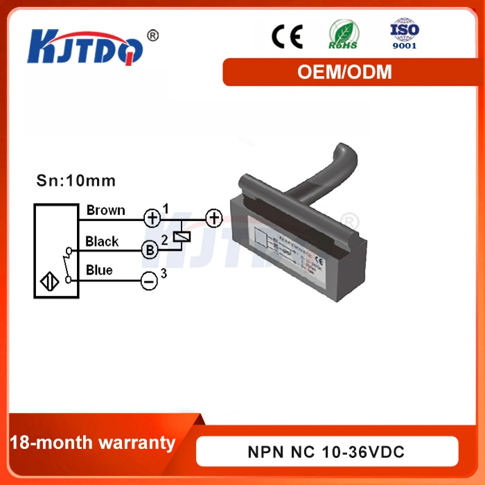 Kjt Cx33-47400 2 Wire IP67 48V 220V DC AC Magnetic Magnet Proximity Sensor Switch