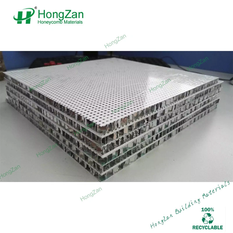 Curved Cladding Sheet Laser Cut Perforated Aluminum Composite Panel Decoration Wall