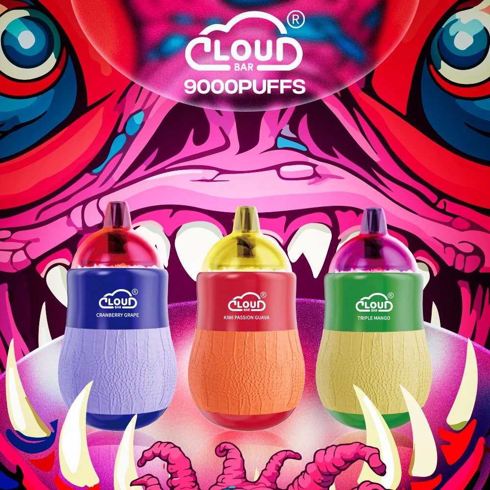 Cloud Bar 9000 Puffs Factory Wholesale/Supplier I Vape Get Oil Health Flavor Lost Pod Mary E Cigarette