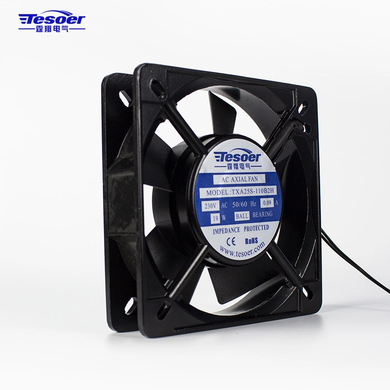 Aplicada ao Painel Elétrico 110x110x25mm AC Folga Axial do Ventilador de Refrigeração