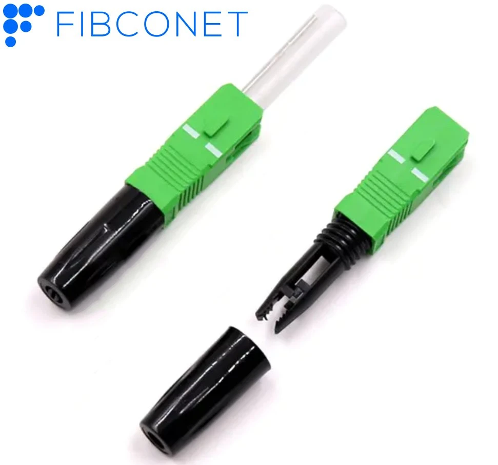 FTTH Sc/FC Waterproof Hot Melt Type Fiber Optic Fast Connector