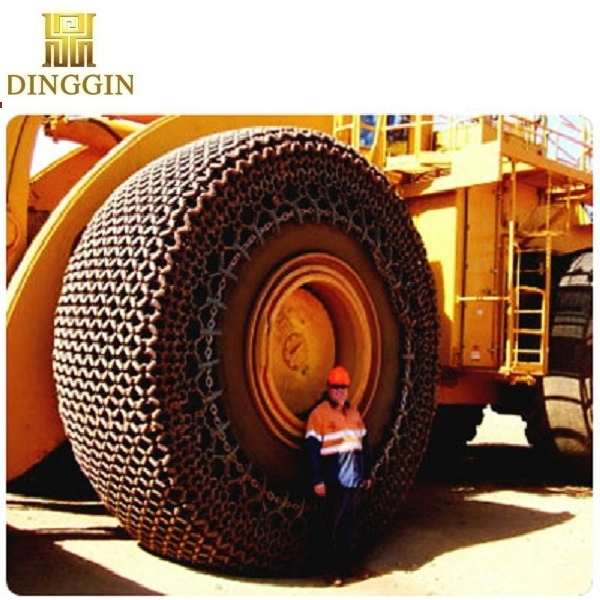 Heavy Duty Forged Steel Wheel Loader Tyre Protection Chains China Manufacturers Price