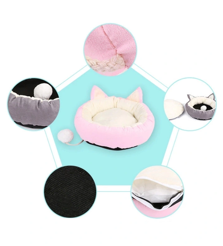 Winter Warm Soft Comfortable Cat Bed Pet Dog Sofa Home Product Supplies