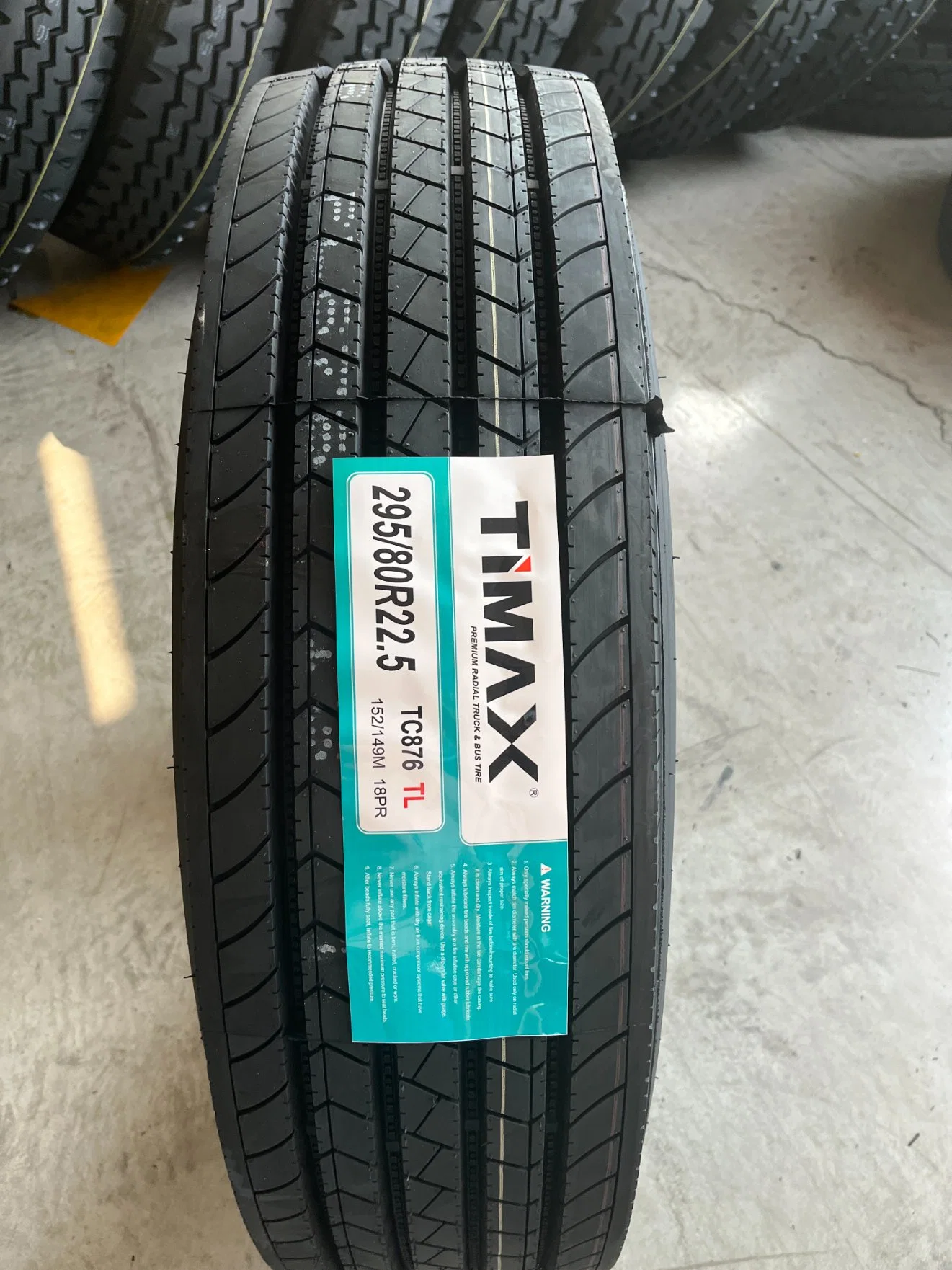 Top Brand Timax Radial Truck Tire with High-Quality 315/80r 22.5 295/80r22.5 Competitive Cheaper Price Hot Sale Bus Tire OTR TBR 1200r20 1100r20