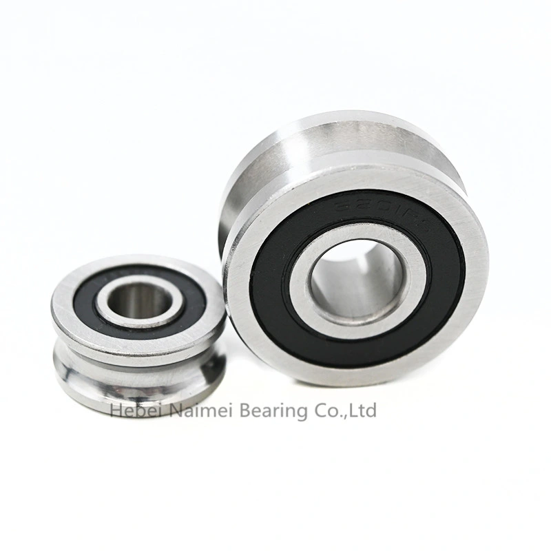 8mm Smooth Linear Shaft Rod Guide Rail U Groove Track Roller Bearing Lfr50/8-8 Lfr50/8-8kdd Lfr50/8-8npp