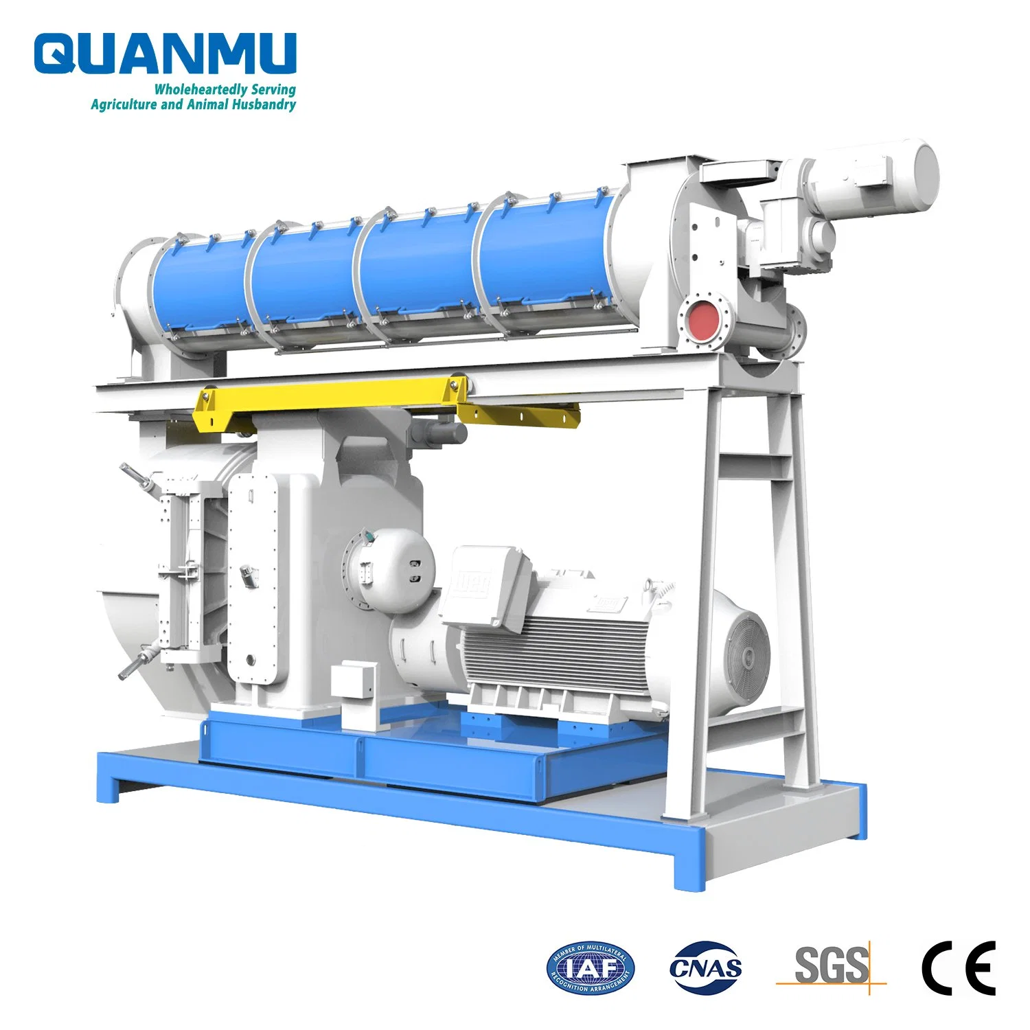 Best Price of Rice Husk, Peanut Shells, Sunflower Seed Husk, Bagasse Agricultural Waste Gear Drive Ring Die Pellet Mill with CE Certification