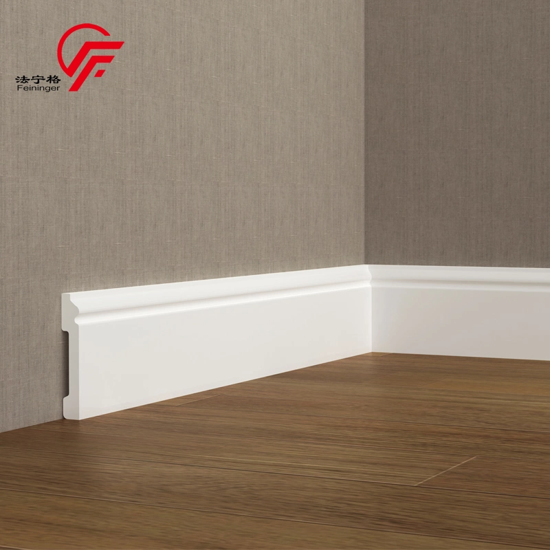 PS Polystyrene Skirting Molding Quick Easy Install White Wall Protectors Decorative Moulding