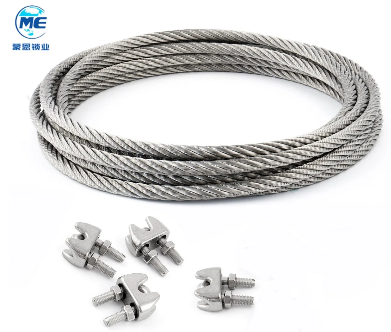 Stainless Steel Wire Rope Clip for Cable End Connections