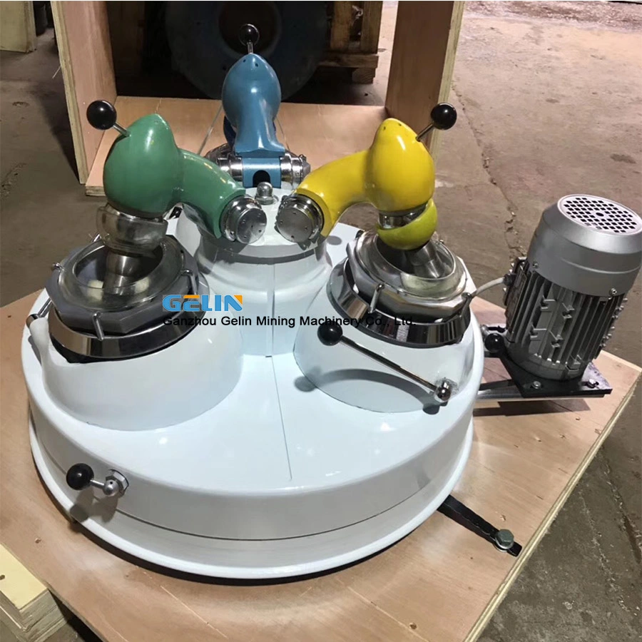 Laboratory Three Pots Separately Grinding Mill for Different Sample Materials