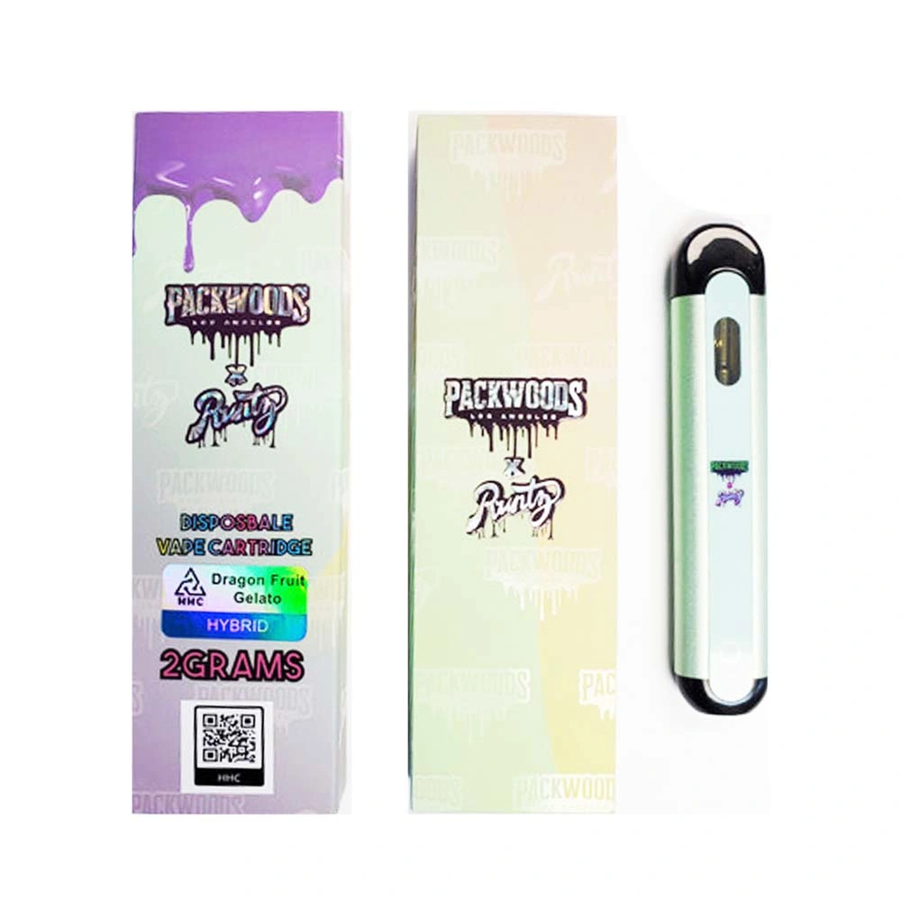 Packwoods original desechables desechables Runtz 2 gramo de Vape Cartucho Pen