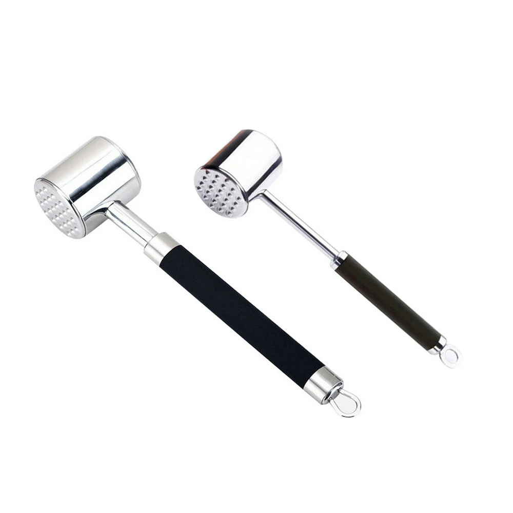 Meat Hammer Meat Tenderizer Mallet Tool, Stainless Steel Loose Meat Hammer Kitchen Tool for Chicken, Beef and Pork Esg10128