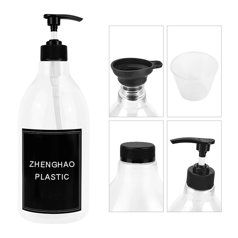 2L Haustier Detergerant Flüssige Reinigung Waschmittel Seife Hand Waschen Kunststoff Flasche mit 15cc Pumpe