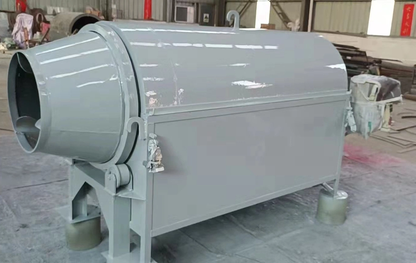 1 Ton 2 Ton Drum Grain Dryer Corn Wheat Rice Millet Bean Residue Drying Equipment Chicken Dung Sand Feed Dryer