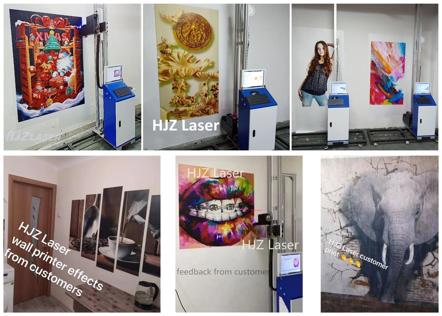 3D Art Wall Printing Machine Culture Wall Painting Machine UV Laser Printer