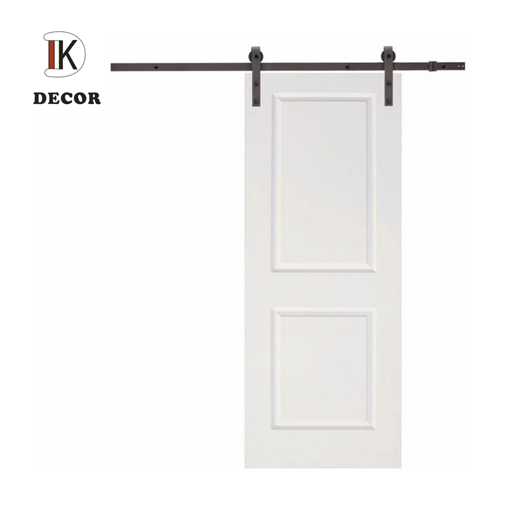 Hot Sale Soundproof White Primer 2 Panel Solid Core Interior Wooden Shaker Door