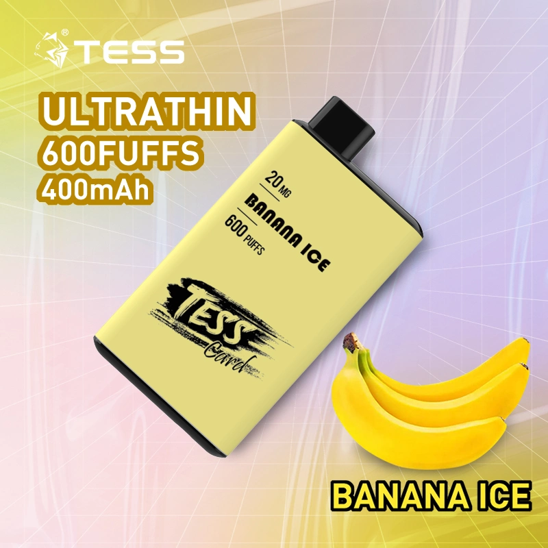 Tess Original Disposable/Chargeable Vape 600 Puffs 2ml Eliquid Mesh Coil Best vape