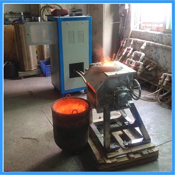 Low Pollution Tilting 20kg Aluminum Metals Melting Pot (JLZ-45)