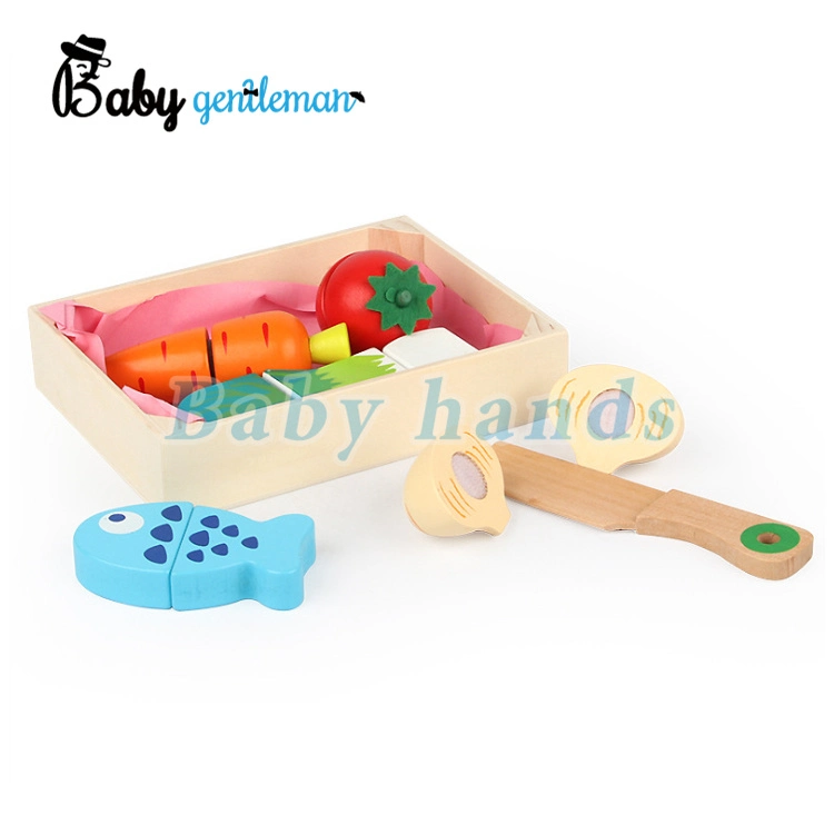Customize Simulation Wooden Realistic Play Food for Children Z10370b