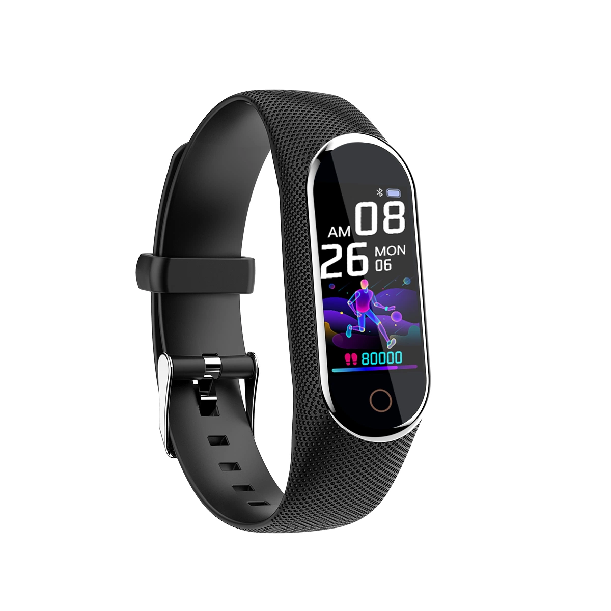 M8 Pulseira Inteligente Monitoramento de Frequência Cardíaca/Sono/Oxigênio no Sangue Relógio Esportivo Câmera Lembrete de Chamada Relógio Bluetooth