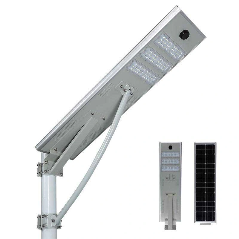 Factory Wholesale/Supplier Aluminum All in One Integrated 120W LED Solar Street Light Lamp for Highway/Village/Government Project Shl40/Shl60 Integrated LED Light