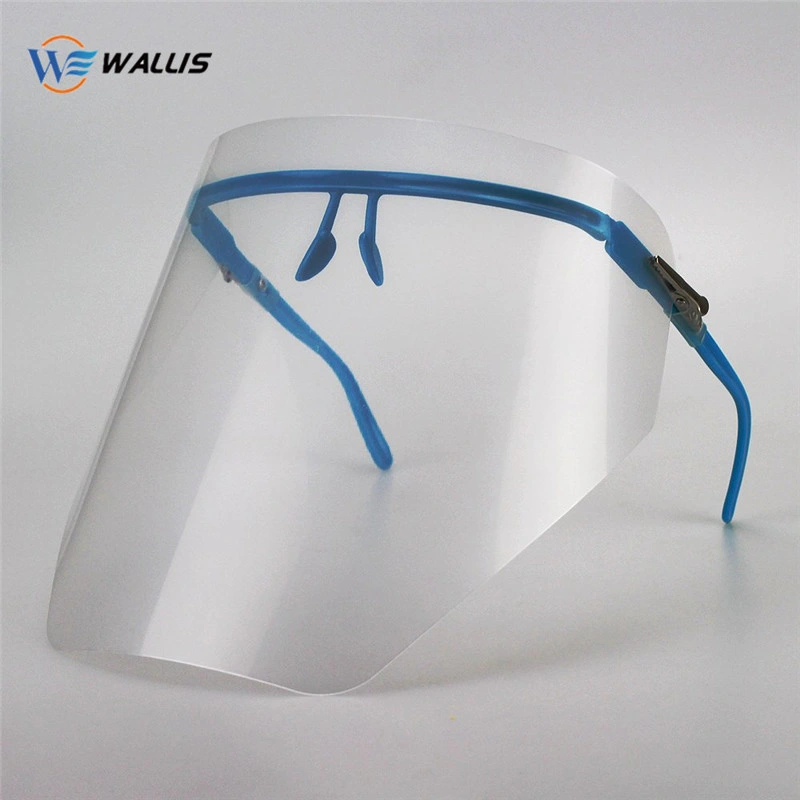 قناع واقي من الوجه لحلقة الأذن PVC Pet Face Shield for Security (واقي الوجه للحلقة الأذن PVC Pet القناع