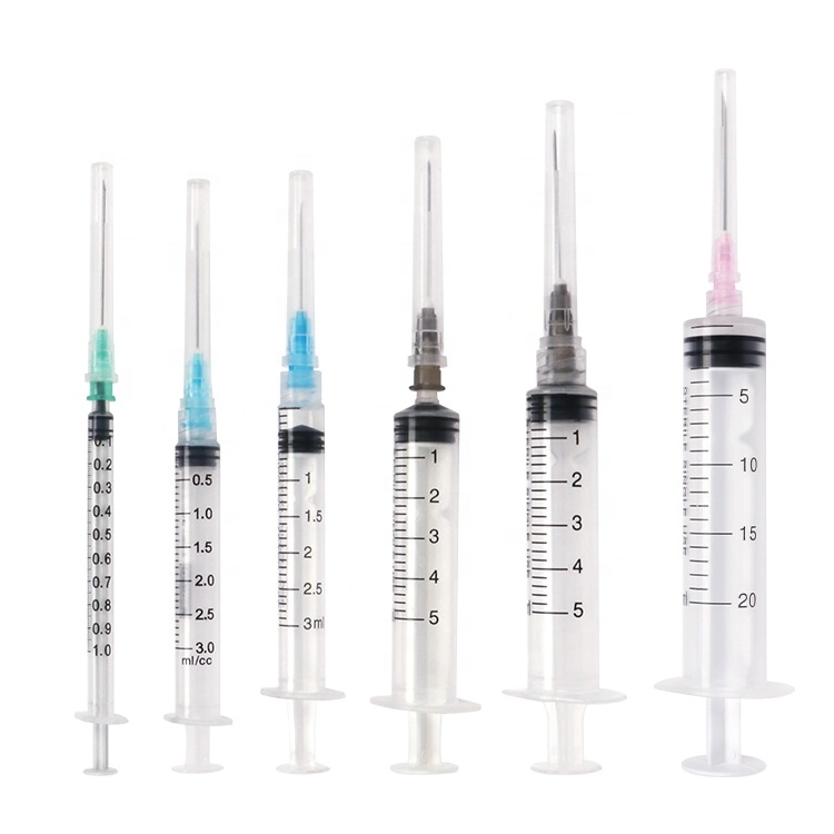 CE ISO Approved Medical Products Device 1ml 3ml 5 Ml 10ml 20ml 60ml Disposable Syringe