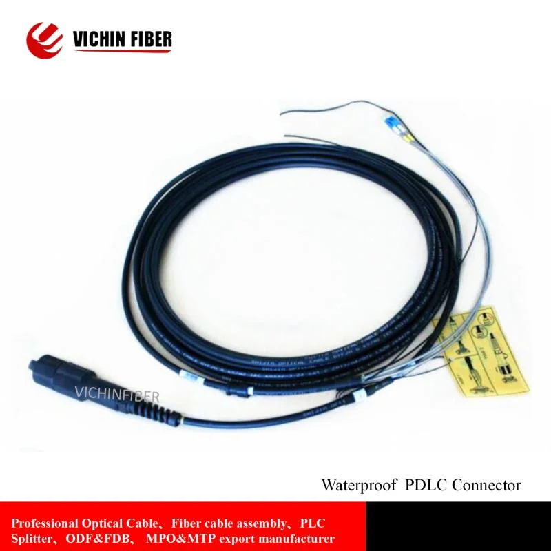 Cpri Outdoor Waterproof Pdlc to Duplex LC/Sc Fiber Optic Far Transmission Cable Patch Cord