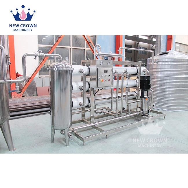 CE Certification 40tph RO Pure Water Treatment System in Beverage Production Line