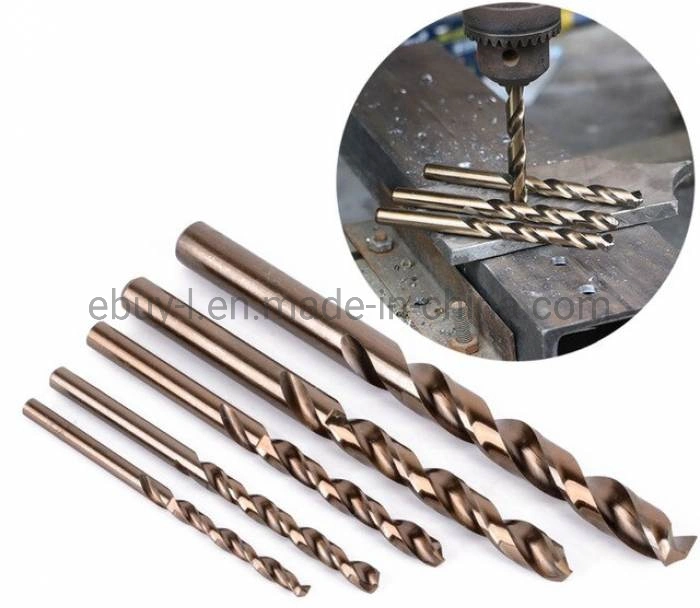 2-8m HSS Drill Bit Set High Resistance to Fracturing, in Plastic Holder