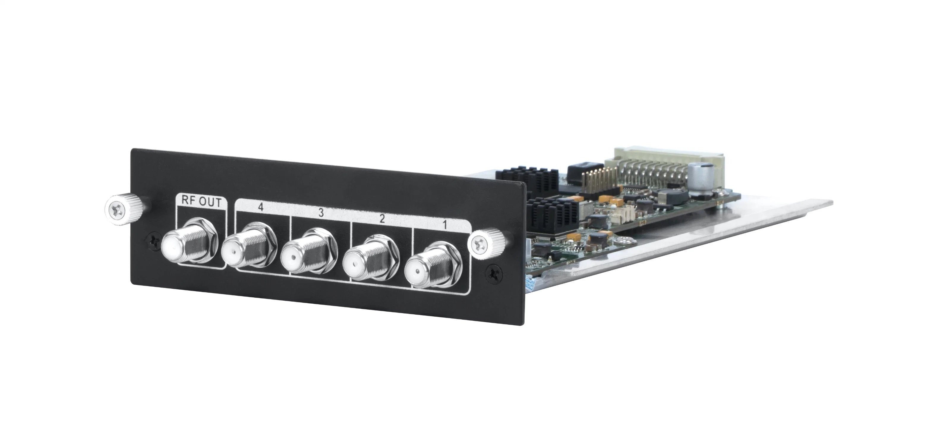 El transpondedor 12 Dvbs sintonizador/S2 y la salida RF Modulador Digital Receptor Sintonizador