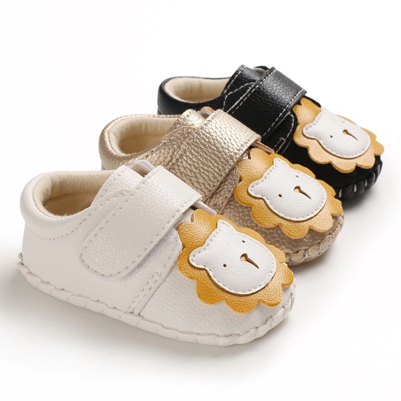 Low MOQ Canvas Upper Cartoon Animal 0-3 Years Toddler Children Shoes Baby