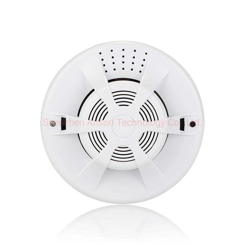 Fast Detection Home Alarm Optical Smoke and Heat Sensor Detector Battery Type