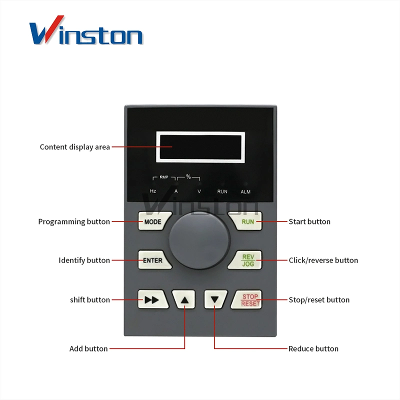 380Vca tres fase 55kw 70CV VFD Convertidor de frecuencia soporte para motor sincrónico y asincrónico