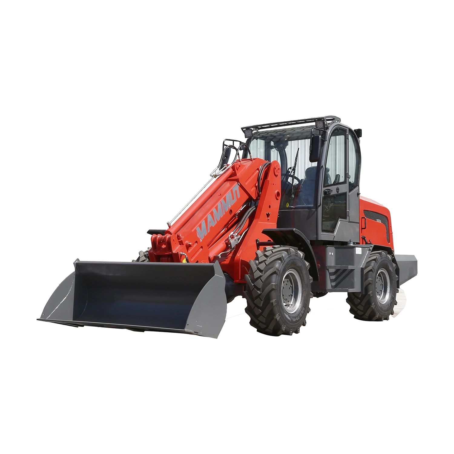 China Export Mammut Brand 1.6ton Loading Machine Small Platform Front End Wheel Loader Price