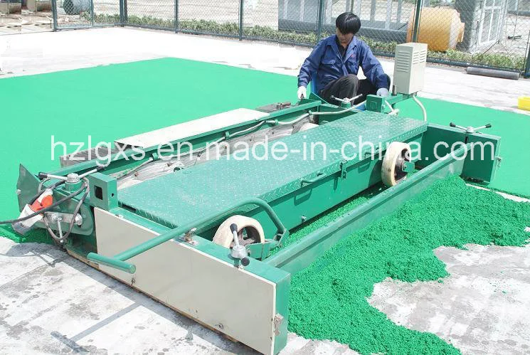 Paver Laying Machine 1.5t EPDM SBR Granules Rubber Flooring Spreading Paving Machine for Roads\Bridges\Parking Lots\Sports Fields