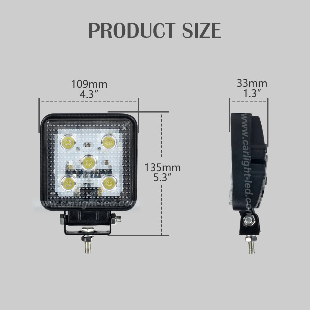 LED Flood/Spot Work Lamp for SUV/ATV/Truck/Car (GF-005Z03)