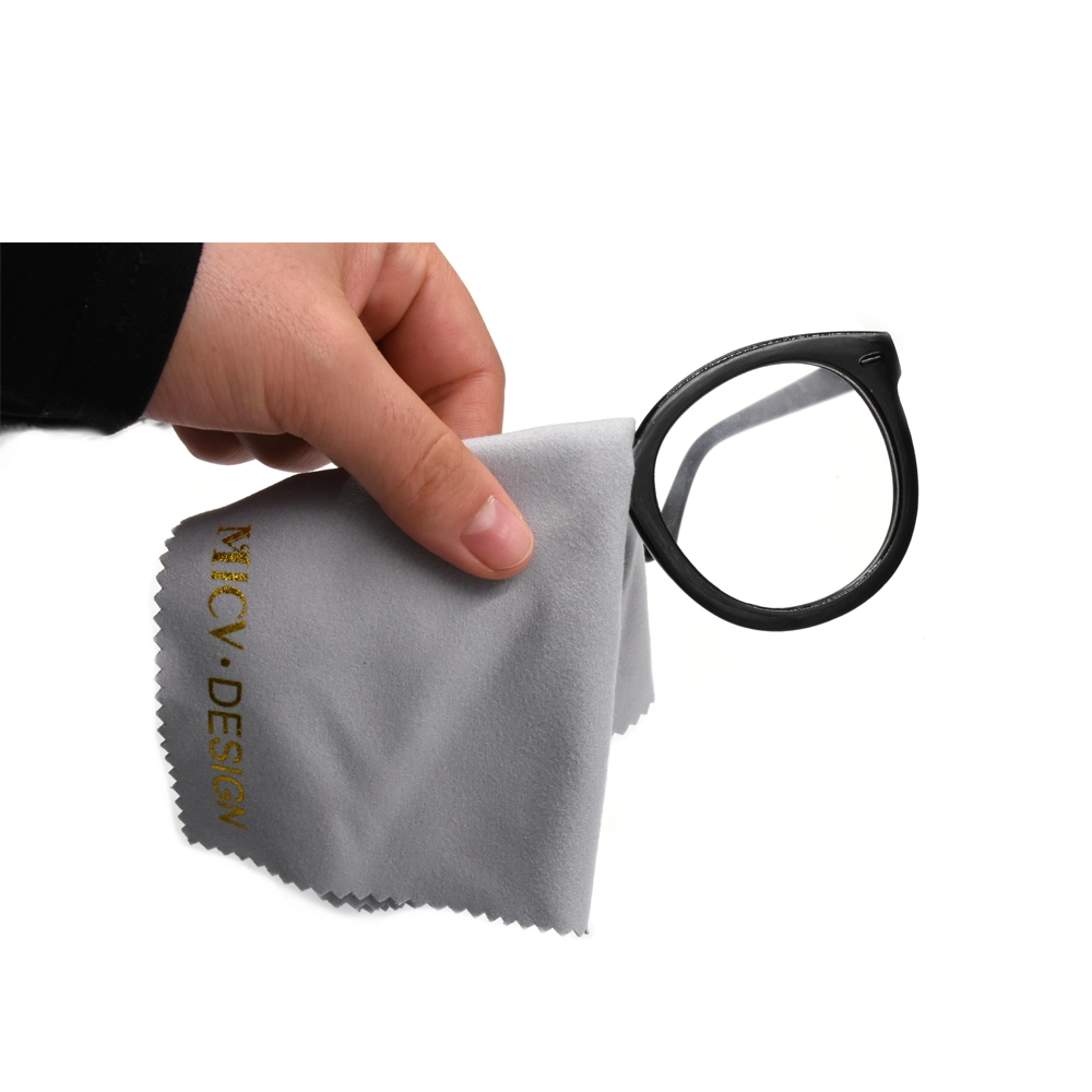 Soft Touch and Safe Use Custom Size Microfiber Cloth for Glasses Lens Screen Surface