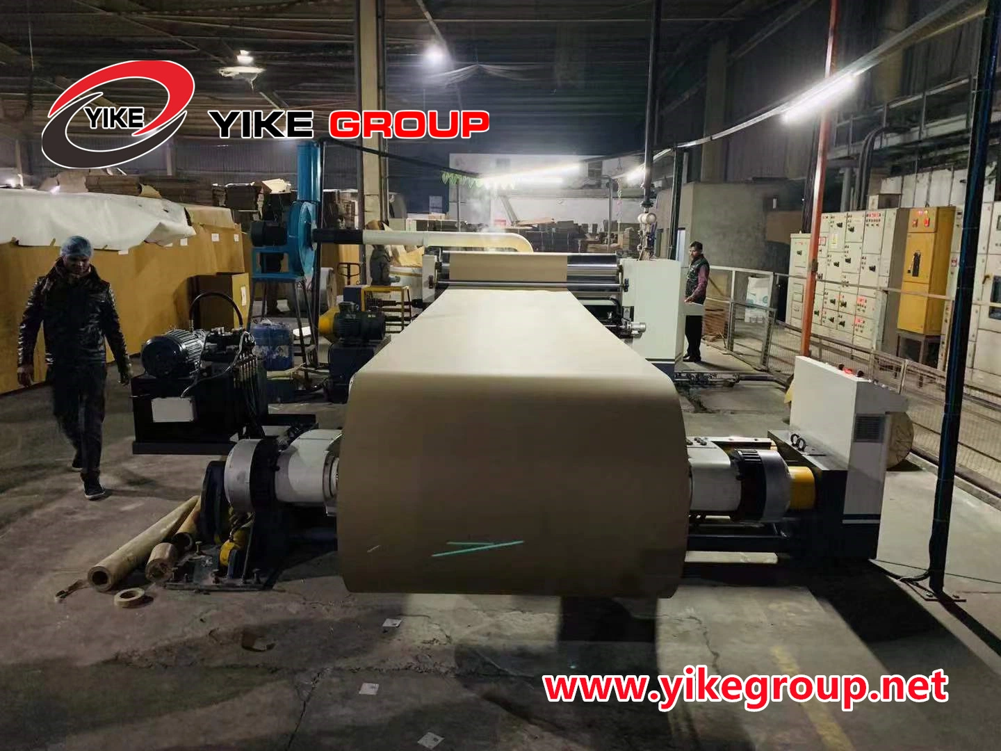 2ply Corrugated Cardbord Production Line for Corrugated Paperboard Making